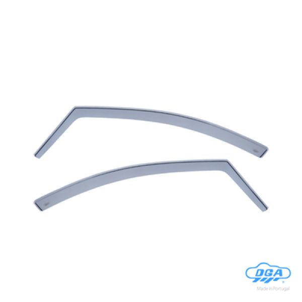 DGA - Ανεμοθραύστες Εμπρός Παραθύρων τύπου Φιμέ για Mercedes Benz B-Class (W245) 2005-2011 5πορτο υλικό Plexiglass - 2 τεμ. (DGA15019)