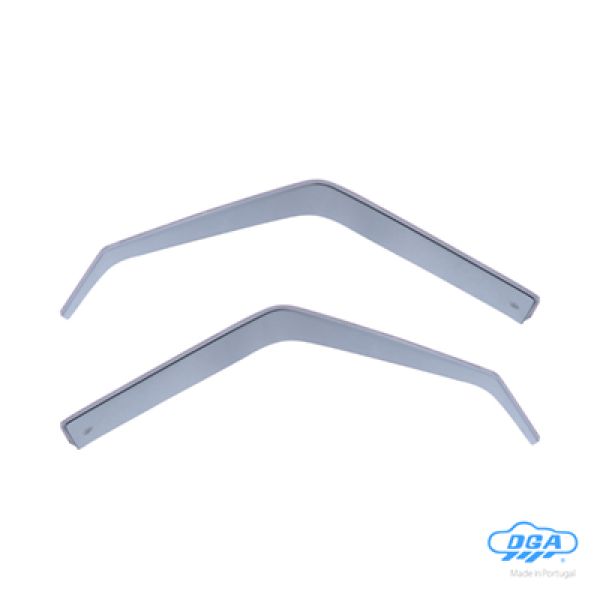 DGA - Ανεμοθραύστες Εμπρός Παραθύρων τύπου Φιμέ για Nissan Patrol (Y60) 1990-1997 3πορτο / 5πορτο υλικό Plexiglass - 2 τεμ. (DGA17007)