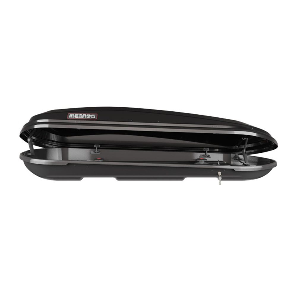 ΜΠΑΓΚΑΖΙΕΡΑ ΟΡΟΦΗΣ DIAMOND 500 DUO BLACK (ΜΑΥΡΗ/ΓΥΑΛΙΣΤΕΡΗ) MENABO
