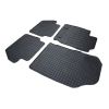 Cik - ΠΑΤΑΚΙΑ ΑΥΤΟΚΙΝΗΤΟΥ ΑΠΟ ΛΑΣΤΙΧΟ ΓΙΑ FORD ECOSPORT 2017+ ΣΕ ΜΑΥΡΟ ΧΡΩΜΑ ΜΕ ΚΟΥΜΠΩΜΑΤΑ - 4 ΤΕΜ. (RM.FO.0037/CK)