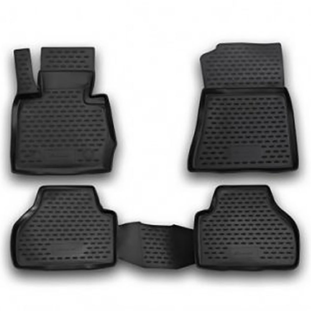 ΠΑΤΑΚΙΑ ΣΕ ΣΚΑΦΗ TPE ΛΑΣΤΙΧΟ ΓΙΑ ALFA ROMEO 156 4D 1997-2006  ΣΕ ΜΑΥΡΟ ΧΡΩΜΑ NOVLINE - 4 ΤΕΜ.