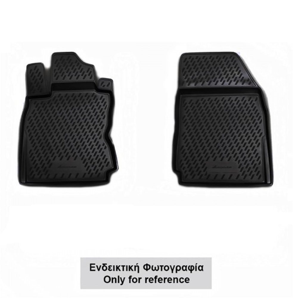 ΠΑΤΑΚΙΑ ΣΕ ΣΚΑΦΗ TPE ΛΑΣΤΙΧΟ ΓΙΑ NISSAN NP300 MANUAL 2016+  ΣΕ ΜΑΥΡΟ ΧΡΩΜΑ NOVLINE - 2 ΤΕΜ.