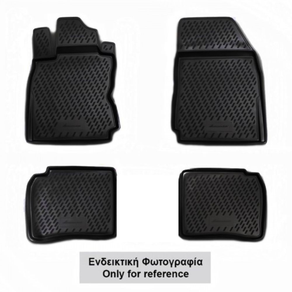 ΠΑΤΑΚΙΑ ΣΚΑΦΗ  ΓΙΑ DACIA DUSTER SUV 5D 4x2 (OXI 4x4) 2017+ (ΧΩΡΙΣ ΓΕΦΥΡΑΜΑΥΡΟ) - 4 ΤΕΜ.