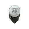 NTY – Start Stop Engine Button 4 Pins Με Σταθερή Απόκριση OE 8K0905217A - 1 Τεμ. (EWS-AU-076)