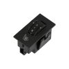 PEUGE. 207/3008/308/407/508/607/807/ CITROEN C5/ ΔΙΑΚ.ΘΕΡΜ.ΚΑΘΙΣ.(ΧΡΩΜ.ΜΑΥΡΟ) 3 PINS orig.96653109ZD