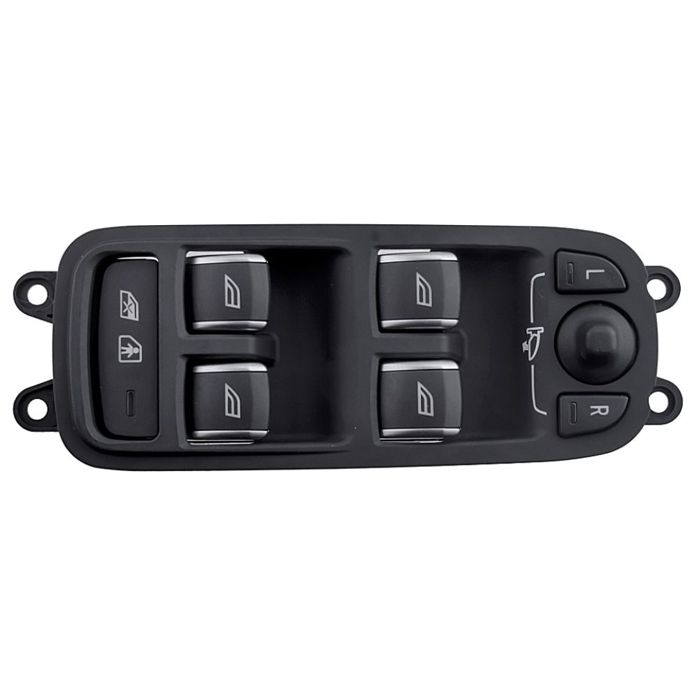 NTY – Πολλαπλός Διακόπτης Παραθύρων για Volvo XC60 S60 V60 με Chrome/Black Design και Άνετο Έλεγχο Θυρών εξασφαλίζει εργοστασιακή αίσθηση χειρισμού και σταθερή λειτουργία – 1 Τεμ. (EWS-VV-001)