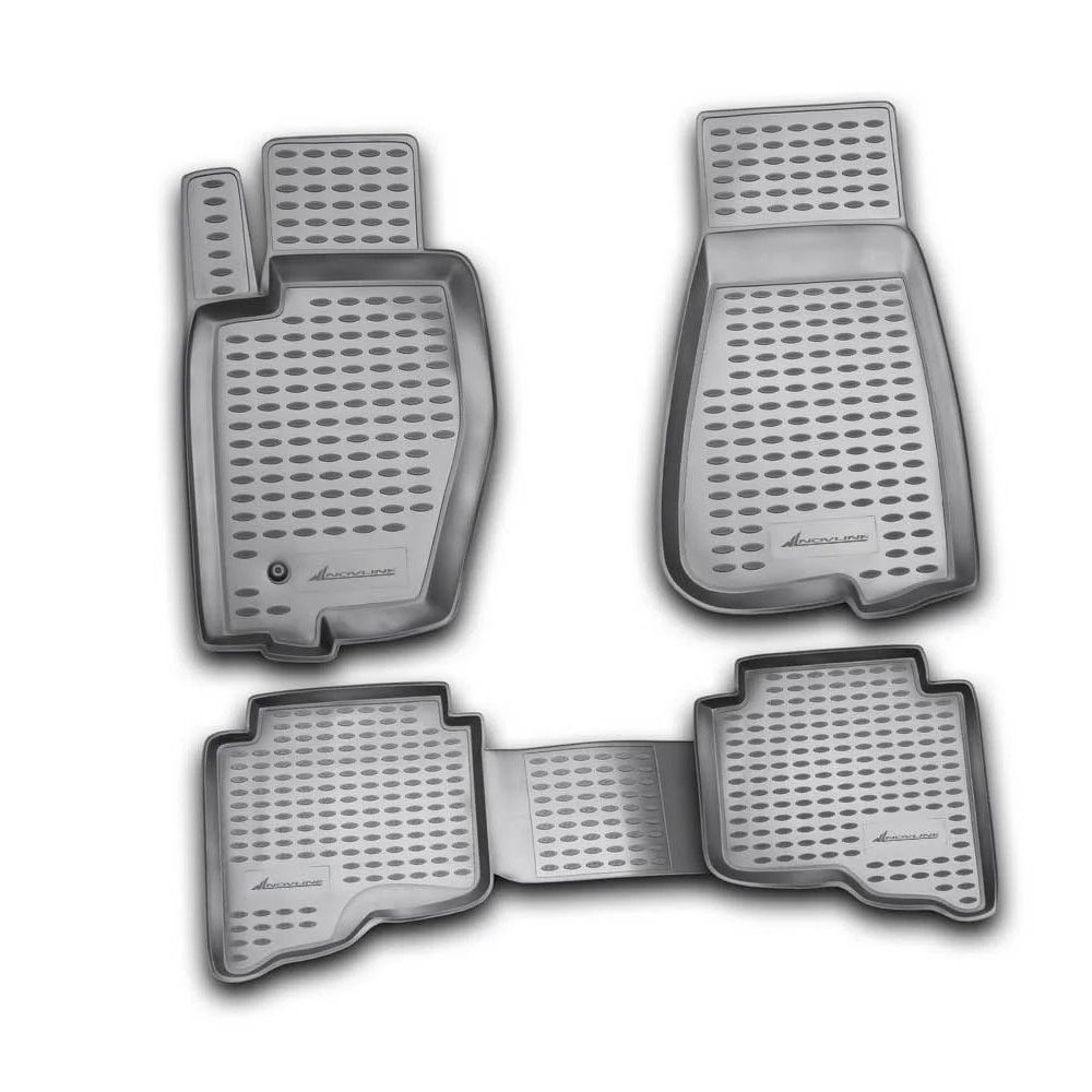 ΠΑΤΑΚΙΑ ΣΕ ΣΚΑΦΗ TPE ΛΑΣΤΙΧΟ ΓΙΑ JEEP GRAND CHEROKEE 06/2005-12/2010  ΣΕ ΜΑΥΡΟ ΧΡΩΜΑ NOVLINE - 4 ΤΕΜ.