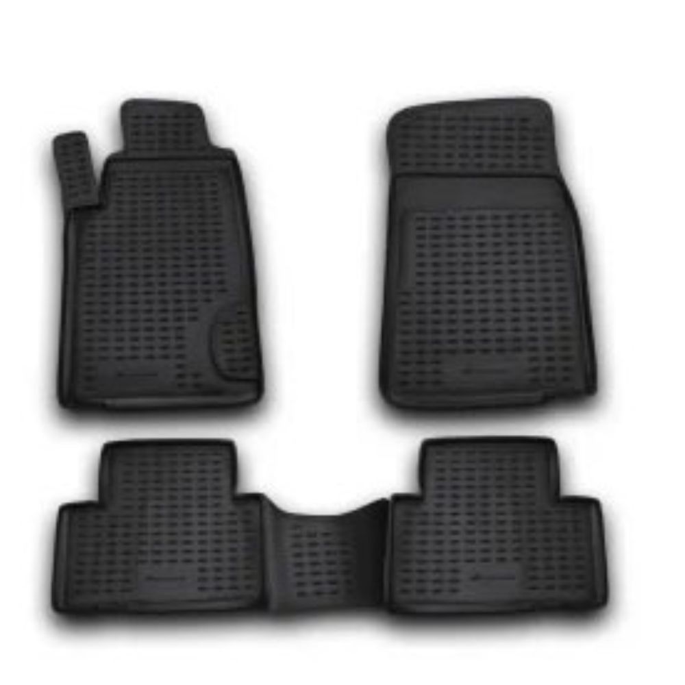 ΠΑΤΑΚΙΑ ΣΕ ΣΚΑΦΗ TPE ΛΑΣΤΙΧΟ ΓΙΑ SSANGYONG REXTON 2001-2006  ΣΕ ΜΑΥΡΟ ΧΡΩΜΑ NOVLINE - 4 ΤΕΜ.