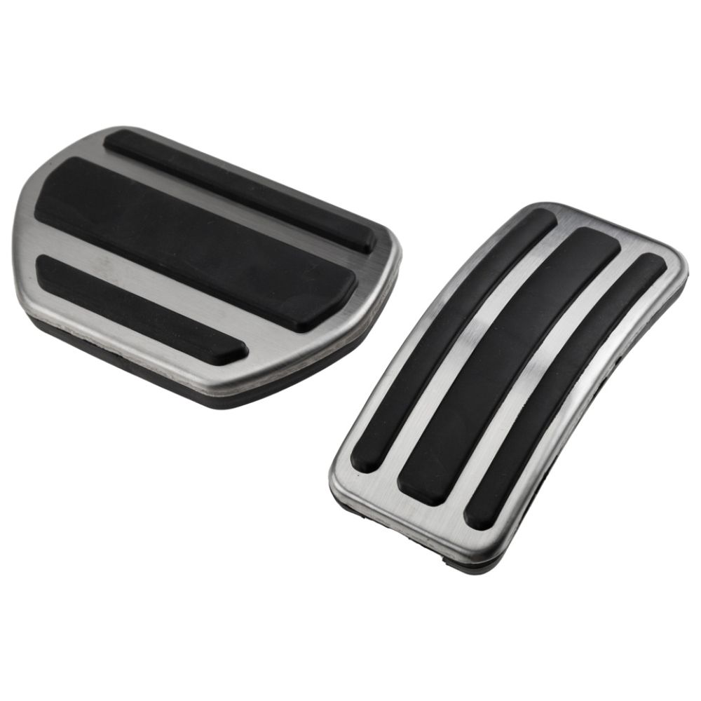 NTY - Σετ Πεντάλ για Αυτόματο Κιβώτιο για Citroen C3 / C4 / DS3 / DS4 και Peugeot 207 / 208 / 301 / 307 / 308 / 2008 με αντιολισθητική επιφάνεια για σταθερό πάτημα - 1 Σετ (EZC-PE-111)