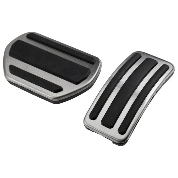 NTY - Σετ Πεντάλ για Αυτόματο Κιβώτιο για Citroen C3 / C4 / DS3 / DS4 και Peugeot 207 / 208 / 301 / 307 / 308 / 2008 με αντιολισθητική επιφάνεια για σταθερό πάτημα - 1 Σετ (EZC-PE-111)