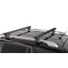 Menabo – Μπάρες Οροφής Αλουμινίου Fender 118 cm Σε Μαύρο Χρώμα Για BMW Serie 5 Touring (E61) 04/2004 > 05/2010 5πορτο / Station Wagon Με Raised Rails - 2 Τεμ. (14660/MB)