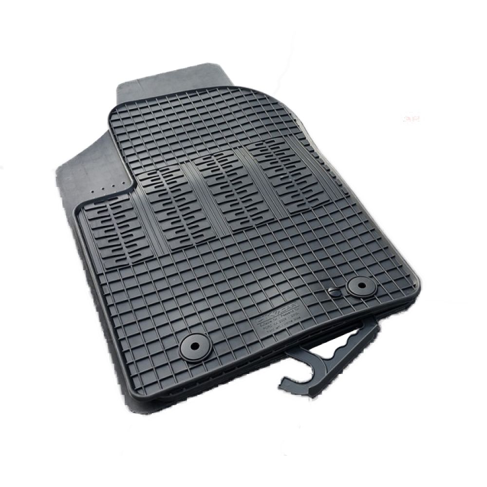 Cik - ΠΑΤΑΚΙΑ ΑΥΤΟΚΙΝΗΤΟΥ ΑΠΟ ΛΑΣΤΙΧΟ ΓΙΑ FORD KA 2008-2017 ΣΕ ΜΑΥΡΟ ΧΡΩΜΑ ΜΕ ΚΟΥΜΠΩΜΑΤΑ - 4 ΤΕΜ. (RM.FO.0023/CK)