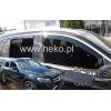 ΑΝΕΜΟΘΡΑΥΣΤΕΣ ΓΙΑ MERCEDES GLC X253 5D 2016+   ΣΕΤ ΑΥΤΟΚΙΝΗΤΟΥ ΑΠΟ ΕΥΚΑΜΠΤΟ ΦΙΜΕ ΠΛΑΣΤΙΚΟ HEKO - 4 ΤΕΜ.