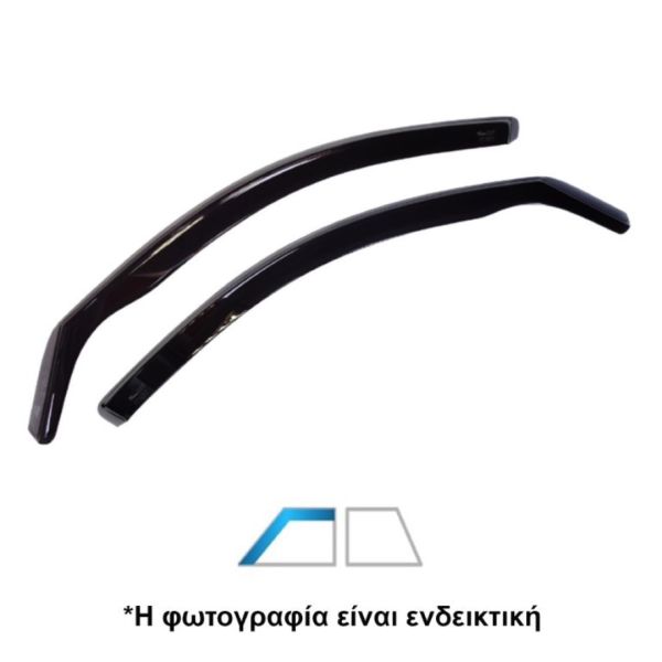 ΑΝΕΜΟΘΡΑΥΣΤΕΣ ΓΙΑ BMC MIDILUX L (ΠΟΥΛΜΑΝ) - ΖΕΥΓΑΡΙ ΑΠΟ ΕΥΚΑΜΠΤΟ ΦΙΜΕ ΠΛΑΣΤΙΚΟ HEKO - 2 ΤΕΜ.