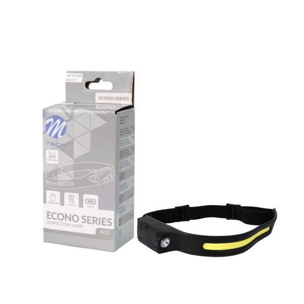 ΦΑΚΟΣ ΚΕΦΑΛΗΣ ΕΡΓΑΣΙΑΣ 360lm 1LED COB 4W + 1LED 3W 4 ΛΕΙΤΟΥΡΓΙΩΝ (ΛΕΥΚΟ) M-TECH - 1 ΤΕΜ. ΦΑΚΟΣ ΚΕΦΑΛΗΣ ΕΡΓΑΣΙΑΣ 360lm 1LED COB 4W + 1LED 3W 4 ΛΕΙΤΟΥΡΓΙΩΝ (ΛΕΥΚΟ) M-TECH - 1 ΤΕΜ.