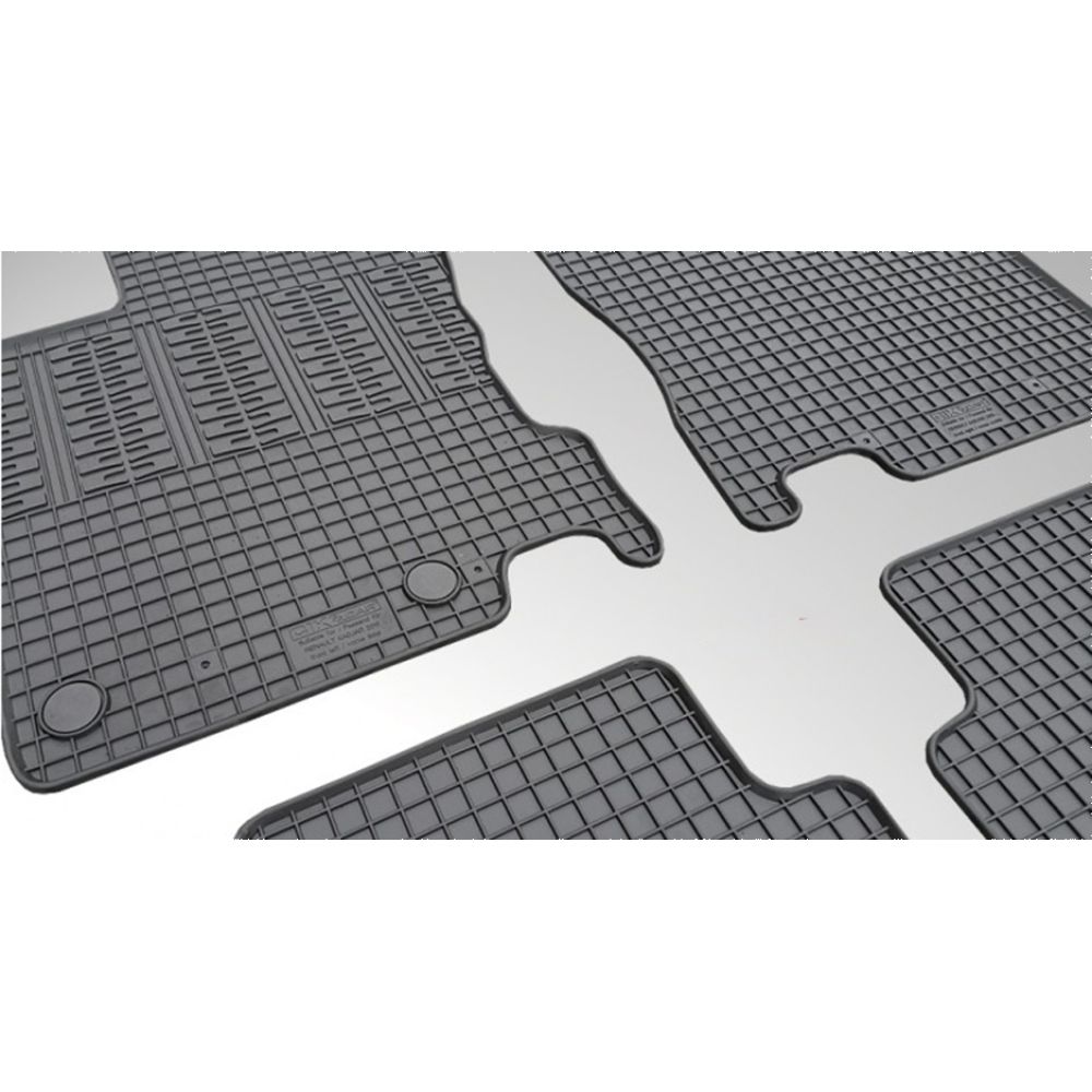 Cik - ΠΑΤΑΚΙΑ ΑΥΤΟΚΙΝΗΤΟΥ ΑΠΟ ΛΑΣΤΙΧΟ ΓΙΑ RENAULT KADJAR 2015+ ΣΕ ΜΑΥΡΟ ΧΡΩΜΑ ΜΕ ΚΟΥΜΠΩΜΑΤΑ - 4 ΤΕΜ. (RM.RE.0006/CK)