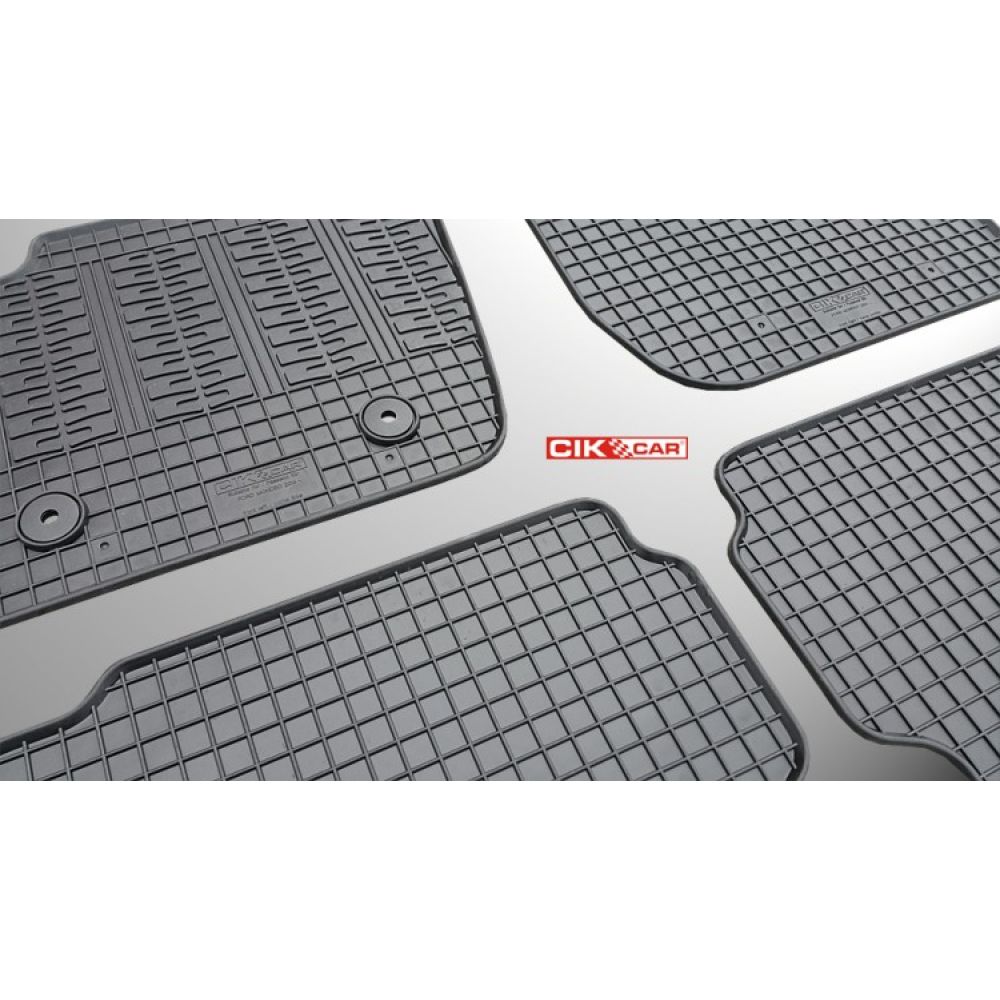 Cik - ΠΑΤΑΚΙΑ ΑΥΤΟΚΙΝΗΤΟΥ ΑΠΟ ΛΑΣΤΙΧΟ ΓΙΑ FORD MONDEO 2014+ (ΜΕ ΚΟΥΜΠΩΜΑΤΑ) - 4 ΤΕΜ. (RM.FO.0014/CK)