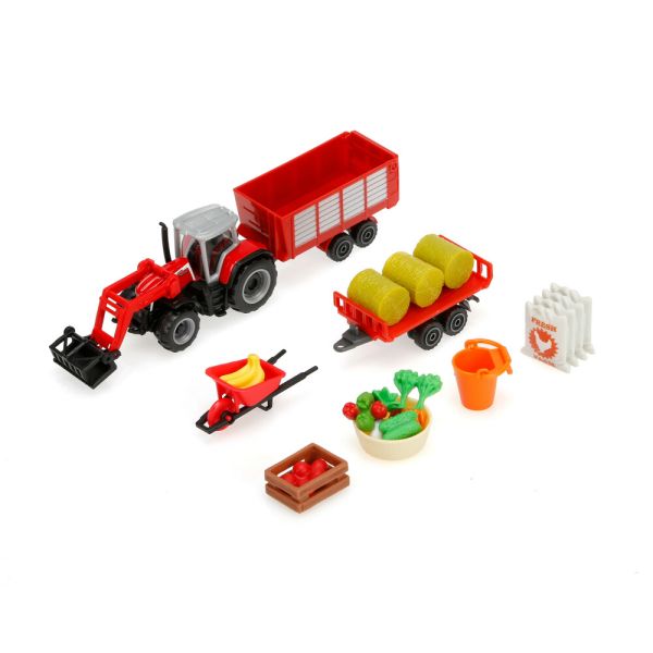 ΜΙΝΙΑΤΟΥΡΕΣ ΤΡΑΚΤΕΡ & ΦΑΡΜΑ  ΣΕ ΔΙΑΦΟΡΑ ΧΡΩΜΑΤΑ 3'' BURAGO LAMPA 1ΤΕΜ.