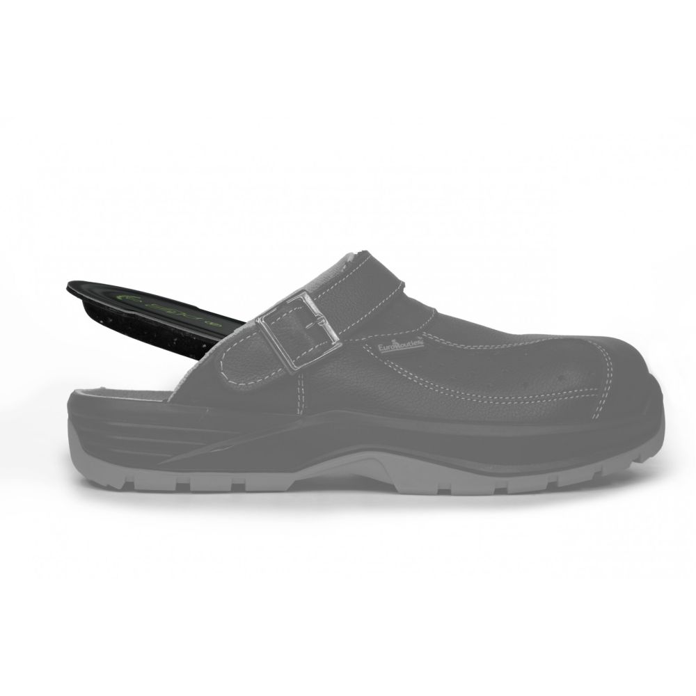 Ανατομικοί Πάτοι Memory Foam από την Euroroutier σε μέγεθος EU43/UK9 σε Μαύρο  Χρώμα για Παπούτσια Ασφαλείας και Εργασίας