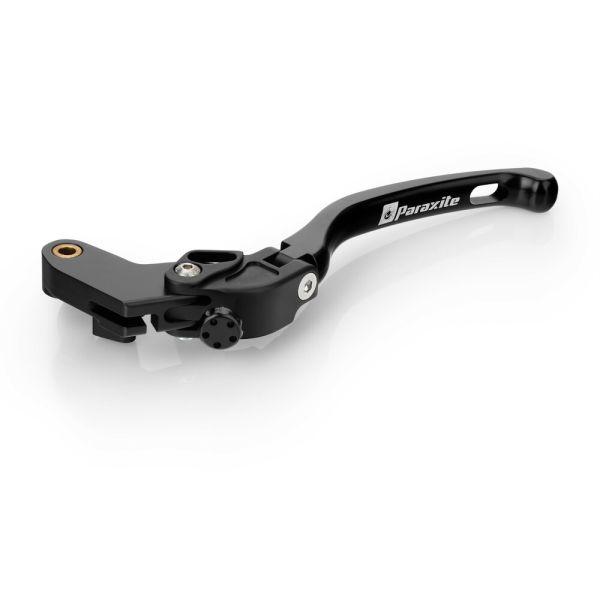 ΜΑΝΕΤΑ ΣΥΜΠΛΕΚΤΗ MOTO RACE ΓΙΑ APRILIA ΡΥΘΜΙΖΟΜΕΝΗ ΣΠΑΣΤΗ ΑΛΟΥΜΙΝΙΟΥ ΣΕ ΜΑΥΡΟ ΧΡΩΜΑ PARAXITE - 1 ΤΕΜ.