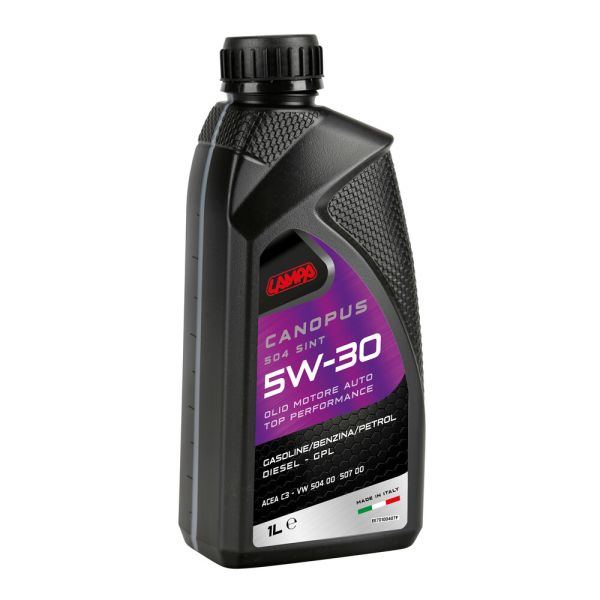 ΛΑΔΙ ΚΙΝΗΤΗΡΑ SW-30 CANOPUS 504 SINT ΣΥΝΘΕΤΙΚΟ TOP PERFORMANCE 1L LAMPA - 1 ΤΕΜ. ΛΑΔΙ ΚΙΝΗΤΗΡΑ SW-30 CANOPUS 504 SINT ΣΥΝΘΕΤΙΚΟ TOP PERFORMANCE 1L LAMPA - 1 ΤΕΜ.