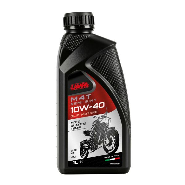 ΛΑΔΙ ΚΙΝΗΤΗΡΑ 10W-40 M4T SEMI SINT ΗΜΙΣΥΝΘΕΤΙΚΟ MOTO 4 TEMPI 1L LAMPA - 1 ΤΕΜ. ΛΑΔΙ ΚΙΝΗΤΗΡΑ 10W-40 M4T SEMI SINT ΗΜΙΣΥΝΘΕΤΙΚΟ MOTO 4 TEMPI 1L LAMPA - 1 ΤΕΜ.