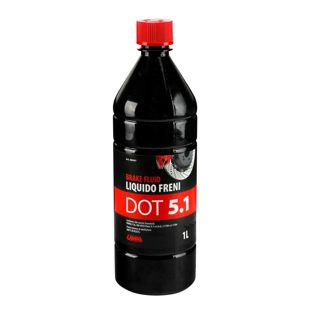 ΥΓΡΟ ΦΡΕΝΩΝ DOT 5.1 - FMVSS 116 / ISO 4925 CLASS 5.1 / SAE J-1704 1000ml LAMPA  - 1 ΤΕΜ.