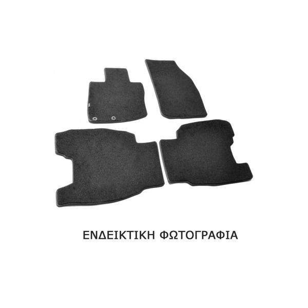 ΠΑΤΑΚΙΑ EXECUTIVE ΜΟΚΕΤΑ ΓΙΑ HONDA CIVIC 3D / 4D / 5D 01/2006-01/2012 ΣΕ ΜΑΥΡΟ ΧΡΩΜΑ ΜΕ ΚΟΥΜΠΩΜΑΤΑ LAMPA - 4 ΤΕΜ.