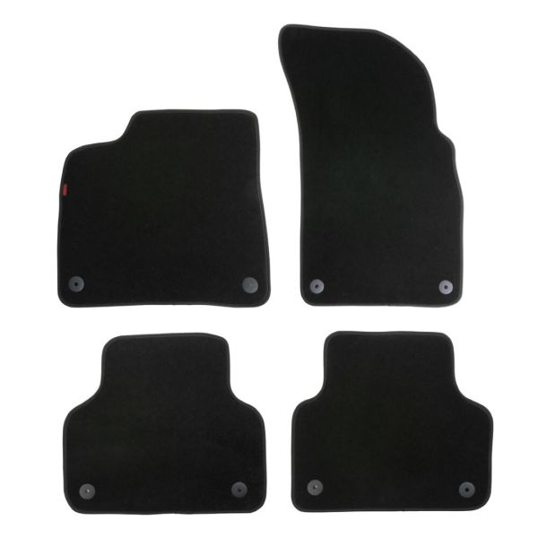 ΠΑΤΑΚΙΑ EXECUTIVE ΜΟΚΕΤΑ ΓΙΑ AUDI Q7 5D 10/2019+ ΣΕ ΜΑΥΡΟ ΧΡΩΜΑ ME ΚΟΥΜΠΩΜΑΤΑ LAMPA - 4 ΤΕΜ.