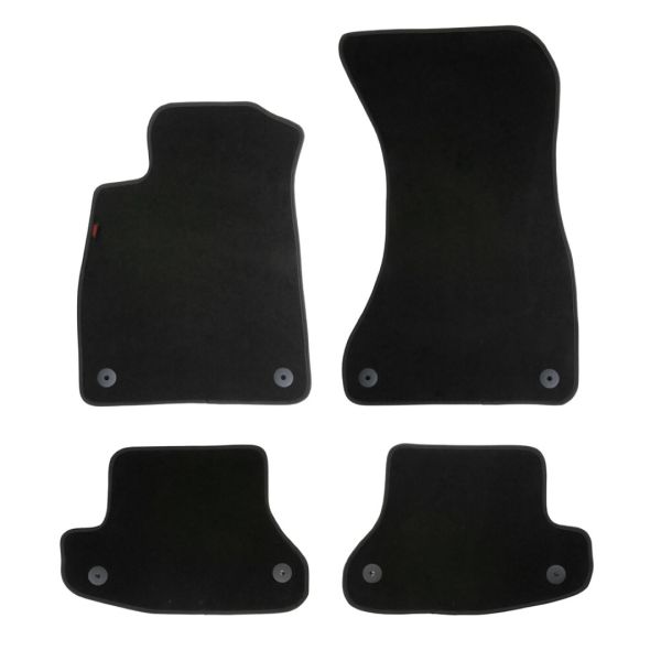 ΠΑΤΑΚΙΑ EXECUTIVE ΜΟΚΕΤΑ ΓΙΑ AUDI A5 CABRIO 03/2017+ / AUDI A5 COUPE 09/2016+ ΣΕ ΜΑΥΡΟ ΧΡΩΜΑ ME ΚΟΥΜΠΩΜΑΤΑ LAMPA - 4 ΤΕΜ.