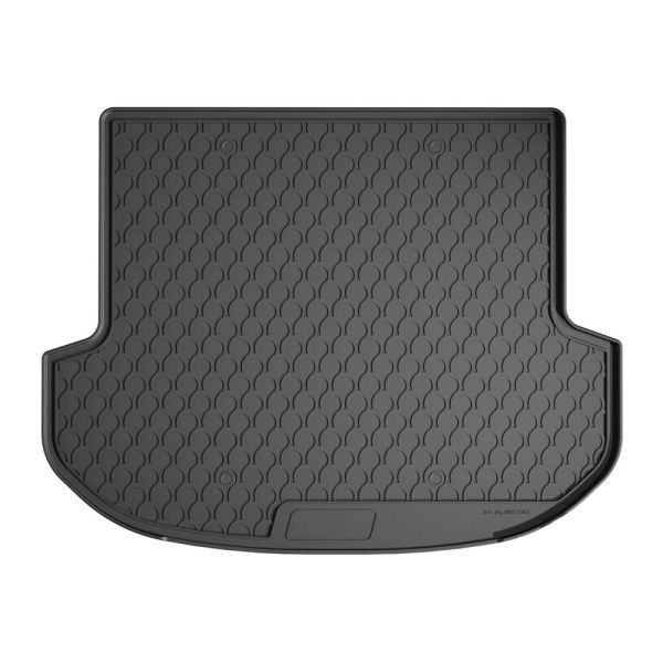 ΠΑΤΑΚΙ ΣΚΑΦΗ ΠΟΡΤ ΜΠΑΓΚΑΖ ΓΙΑ HYUNDAI SANTA FE (HYBRID) 11/2018+ SUMISURA TRUNK MAT ΑΠΟ ΑΟΣΜΟ, ΜΗ ΤΟΞΙΚΟ, ΟΙΚΟΛΟΓΙΚΟ ΚΑΙ ΑΝΑΚΥΚΛΩΣΙΜΟ ΣΥΝΘΕΤΙΚΟ ΛΑΣΤΙΧΟ ΣΕ ΜΑΥΡΟ ΧΡΩΜΑ ΜΕ ΥΠΟΔΟΧΗ ΓΙΑ ΠΡΟΕΚΤΑΣΗ L2519.8 - L2519.9 LAMPA - 1 ΤΕΜ.