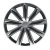 Lampa - Σετ Τάσια Αυτοκινήτου 15’’ Raze Silver/Black από υλικό ABS σε Ασημί με Μαύρο Χρώμα - 4 TEM (L3149.2)