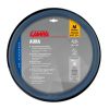 Lampa - Κάλυμμα Τιμονιού AURA (M) 37/39cm Μαύρο ένθετο με γυαλάδα / Μπλέ άοσμο μαλακό Skeentex - 1 τεμ. (L3290.8)