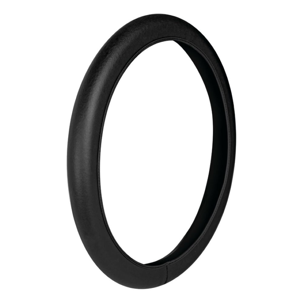 Lampa Κάλυμμα Τιμονιού Αυτοκινήτου Skin-Cover 35-37εκ. Ελαστικό Άοσμο Ultra-soft Δερμάτινο Μαύρο 1-τεμ. (L3292.7)