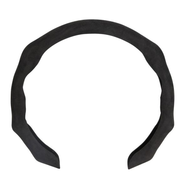 Lampa Κάλυμμα Τιμονιού Αυτοκινήτου Over-Grip, σπορ Άοσμο Σουέτ ύφασμα από μικροΐνες, universal Μαύρο 1-τεμ. (L3307.7)