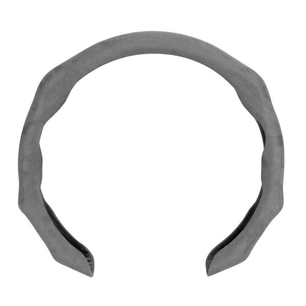 Lampa Κάλυμμα Τιμονιού Αυτοκινήτου Over-Grip, σπορ Άοσμο Σουέτ ύφασμα από μικροΐνες, universal Γκρί 1-τεμ. (L3307.8)