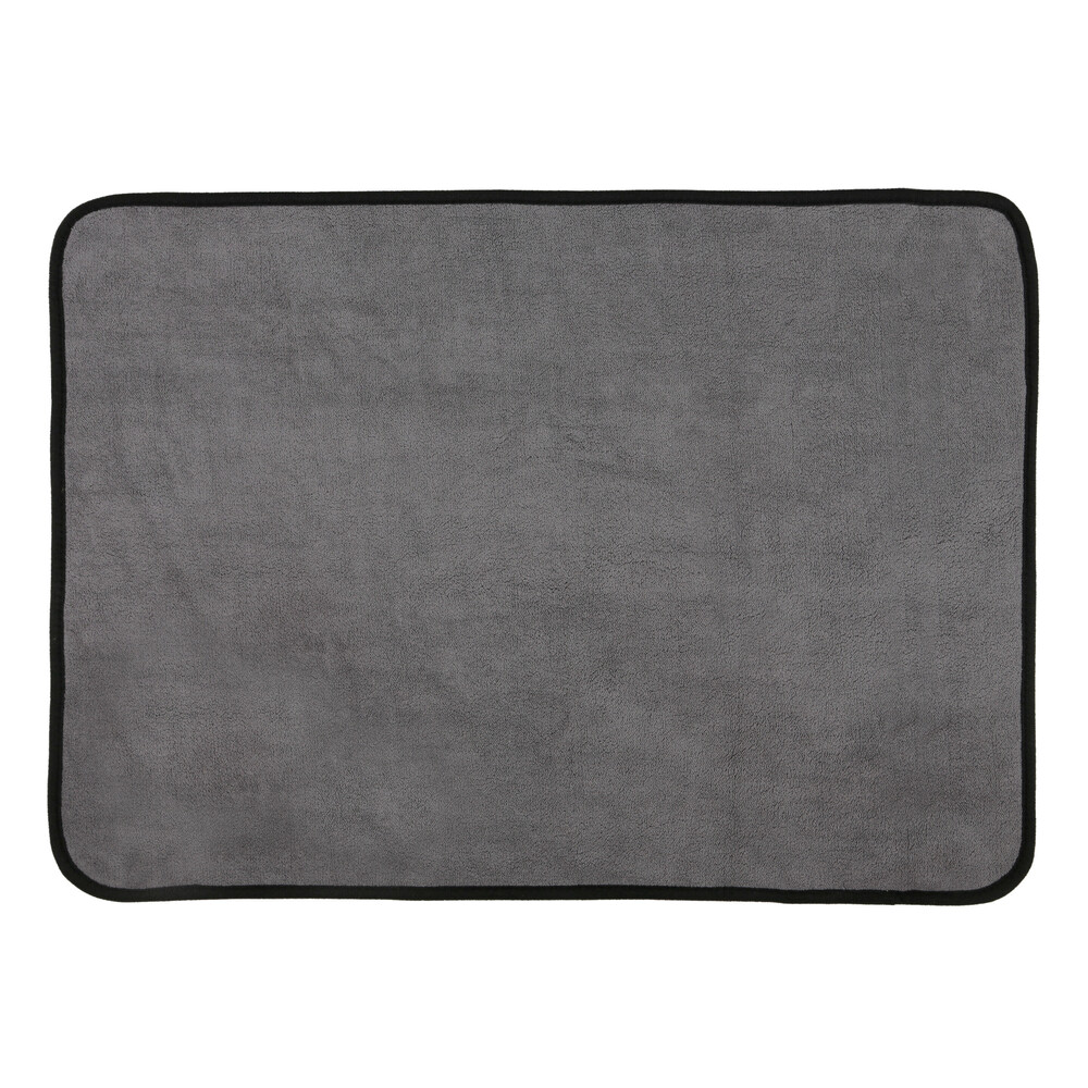 Lampa - Πανάκι καθαρισμού Microfibre (Μικροΐνες) Διπλής Όψης Premium (50x70 cm) - Γκρι - 1 τεμ. (L3718.4)