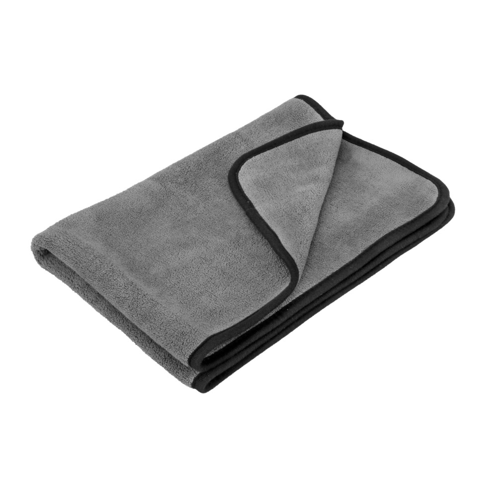 Lampa - Πανάκι καθαρισμού Microfibre (Μικροΐνες) Διπλής Όψης Premium (50x70 cm) - Γκρι - 1 τεμ. (L3718.4)
