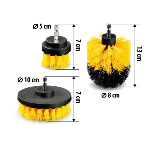 ΒΟΥΡΤΣΕΣ ΠΛΥΣΙΜΑΤΟΣ VORTEX 10/8/5cm ΓΙΑ ΔΡΑΠΑΝΟ ΣΕΤ LAMPA - 3 ΤΕΜ. ΒΟΥΡΤΣΕΣ ΠΛΥΣΙΜΑΤΟΣ VORTEX 10/8/5cm ΓΙΑ ΔΡΑΠΑΝΟ ΣΕΤ LAMPA - 3 ΤΕΜ.