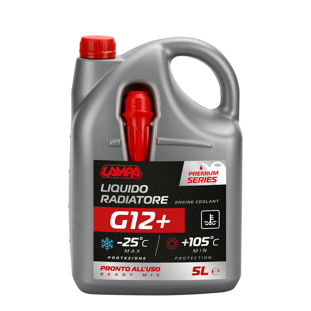 ΑΝΤΙΨΥΚΤΙΚΟ/ΠΑΡΑΦΛΟΥ PREMIUM SERIES G12+ ΚΟΚΚΙΝΟ -25°C>+105°C 5L - 1 ΤΕΜ.