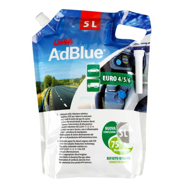 ΠΡΟΣΘΕΤΟ ΥΓΡΟ ADBLUE 5LT ΣΕ ΣΑΚΟΥΛΑ ΜΕ ΣΤΟΜΙΟ LAMPA - 1 ΤΕΜ. ΠΡΟΣΘΕΤΟ ΥΓΡΟ ADBLUE 5LT ΣΕ ΣΑΚΟΥΛΑ ΜΕ ΣΤΟΜΙΟ LAMPA - 1 ΤΕΜ.