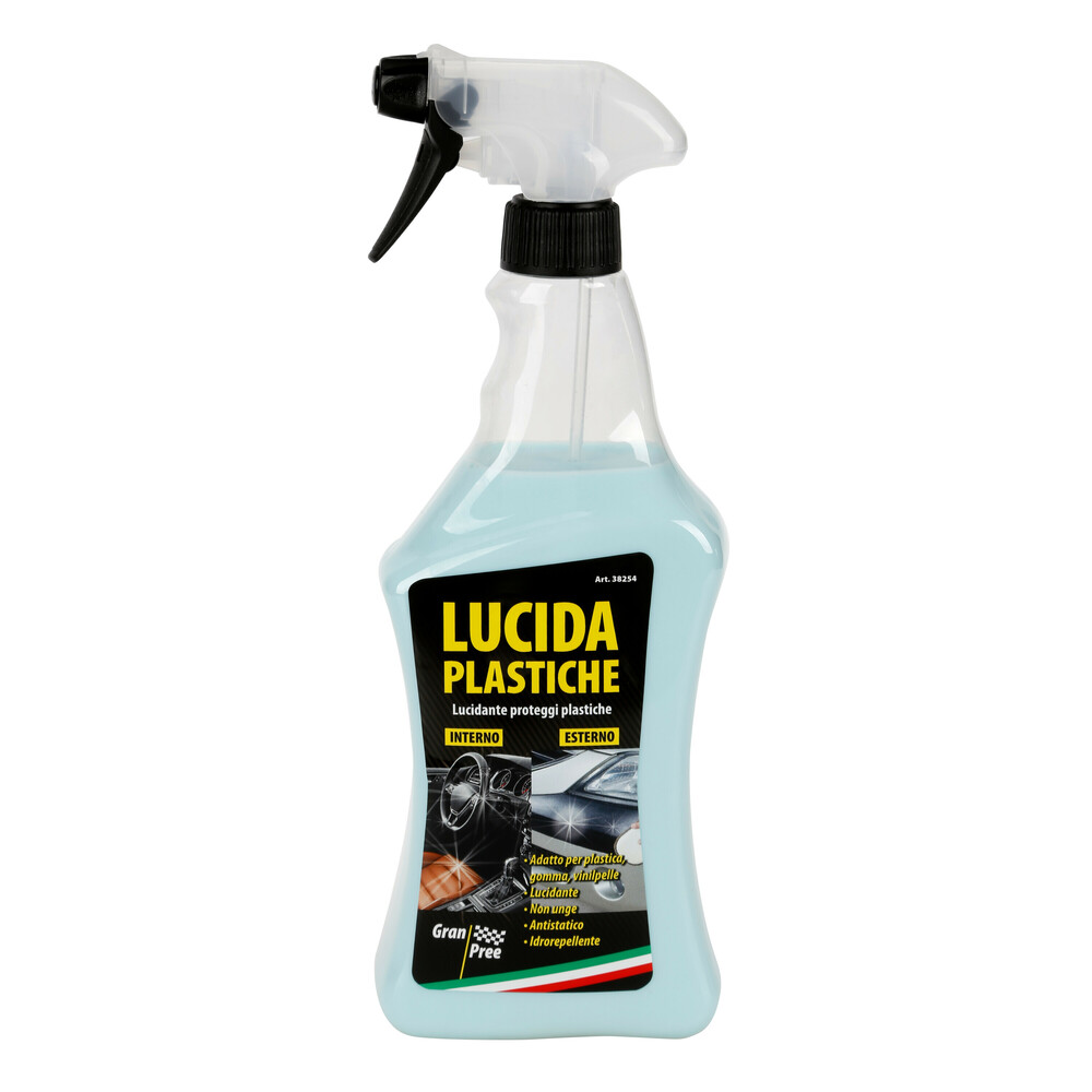 ΓΥΑΛΙΣΤΙΚΟ ΥΓΡΟ ΣΕ ΣΠΡΕΙ ΓΙΑ ΠΛΑΣΤΙΚΑ GRAN PREE 750ml LAMPA - 1 ΤΕΜ.