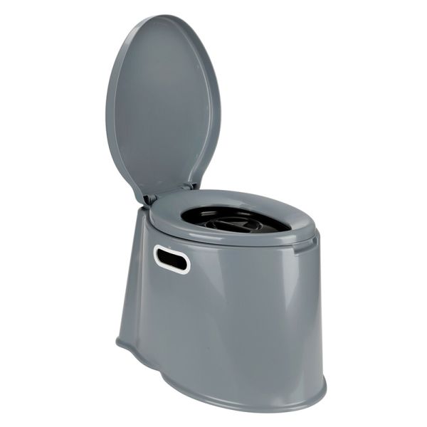 Lampa - Λεκάνη Τουαλέτας Φορητή με Καπάκι και Αποσπώμενο Κάδο 6 Λίτρων με Διάσταση 50x33x76 cm - 1 Τεμ. (L4070.4)