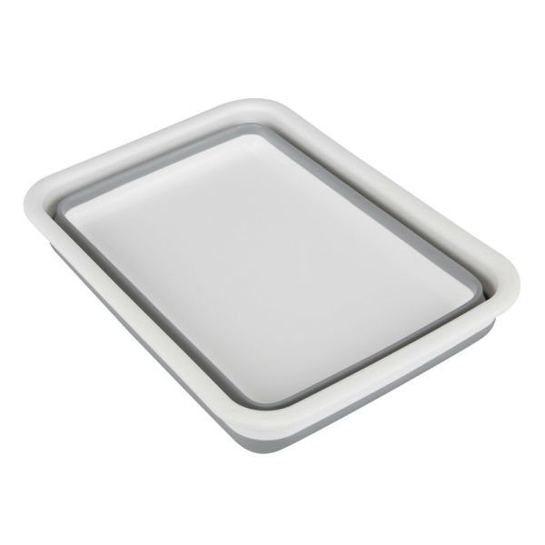 ΚΟΥΒΑΣ ΠΛΥΣΙΜΑΤΟΣ/ΚΑΛΑΘΙ ΜΕΤΑΦΟΡΑΣ ΑΝΤΙΚΕΙΜΕΝΩΝ ΠΤΥΣΣΟΜΕΝΟΣ 5>25cm ΜΕ ΧΕΙΡΟΛΑΒΗ 10LT ΛΕΥΚΟ/ΓΚΡΙ