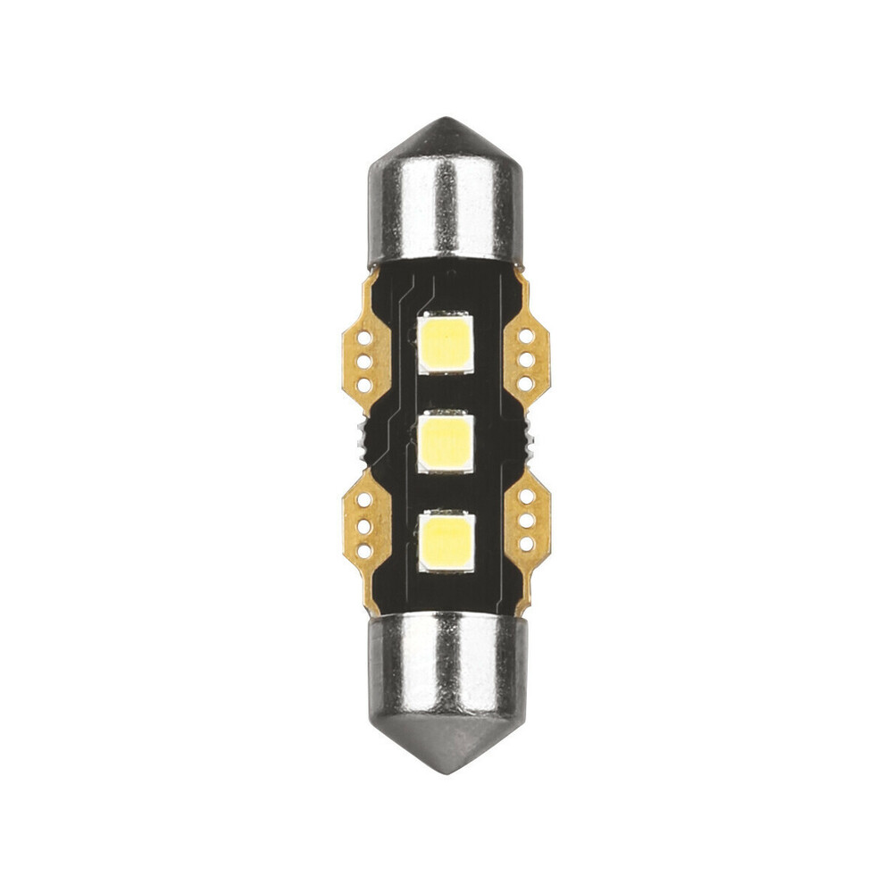ΛΑΜΠΑΚΙΑ ΠΛΑΦΟΝΙΕΡΑΣ 12V 11x36mm 130/110lm 6.500K ΔΙΠΛΗΣ ΠΟΛΙΚΟΤΗΤΑΣ LED ULTRA-LUMEN SERIES 1ΤΕΜ.