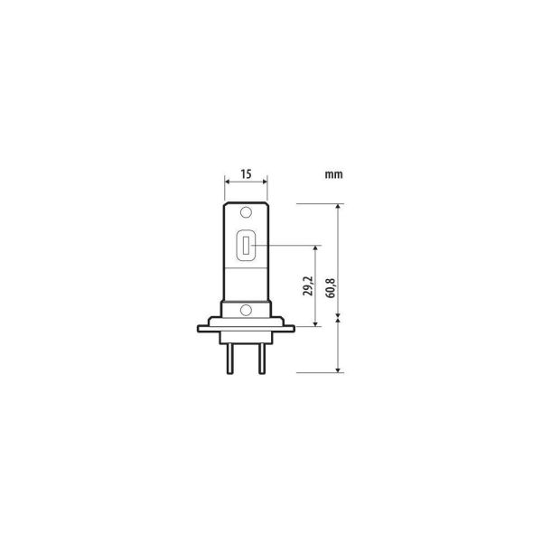 H7 24V PX26d 1790lm 6.500k HALO LED QUICK-FIT VENUS SERIES PLUG & PLAY 1ΤΕΜ