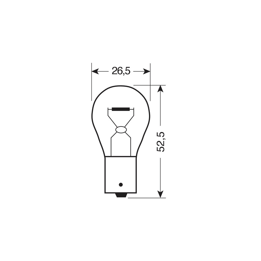 ΛΑΜΠΑΚΙΑ 12V/PY21W ΚΑΘΡΕΠΤΗΣ