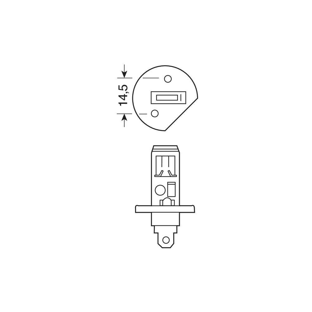 H1 BLU-XE 12V/100W 62.5mm 4.150Κ