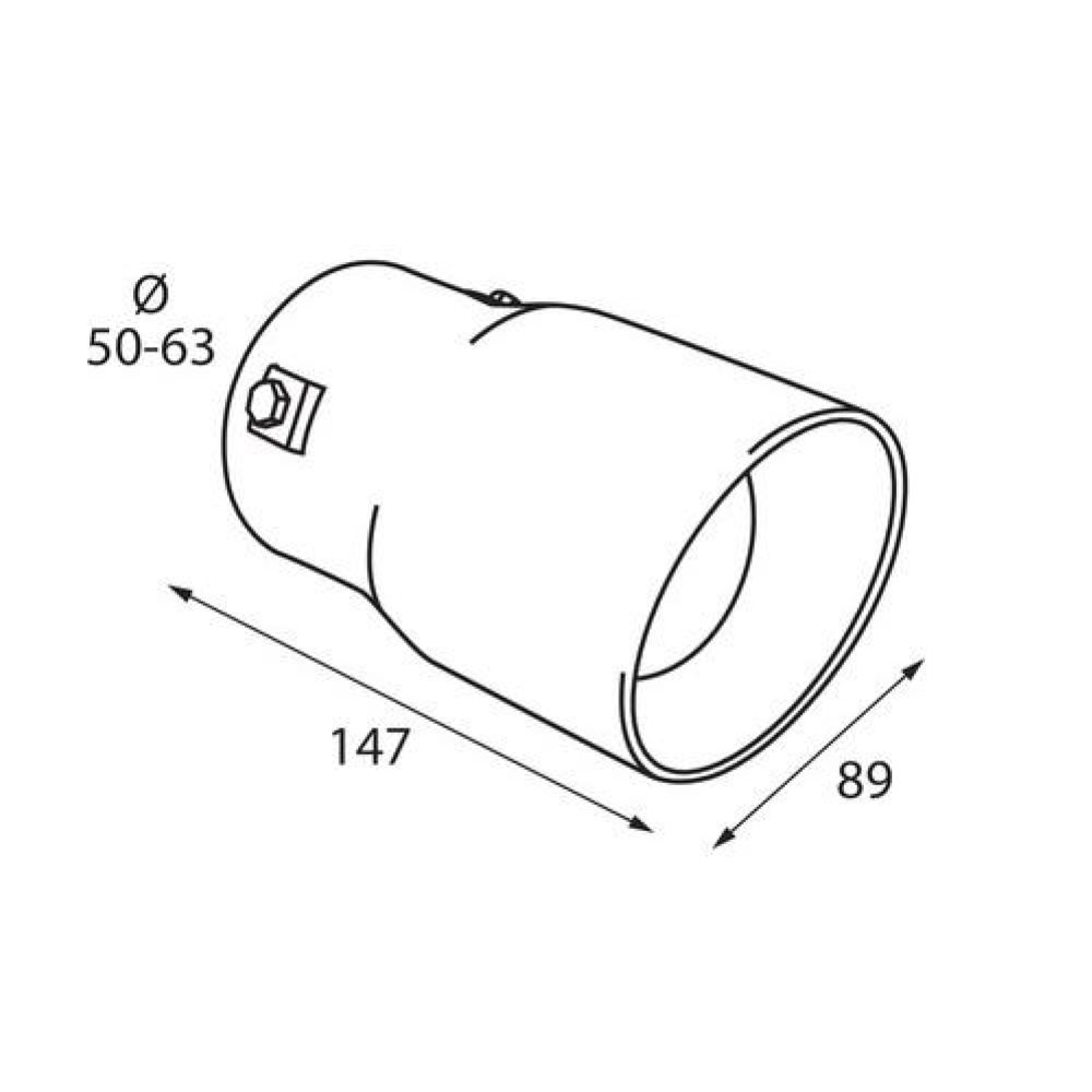 ΠΡΟΣΦΟΡΑ ΑΚΡΟ ΕΞΑΤΜΙΣΗΣ TS-50 Φ 50-63mm