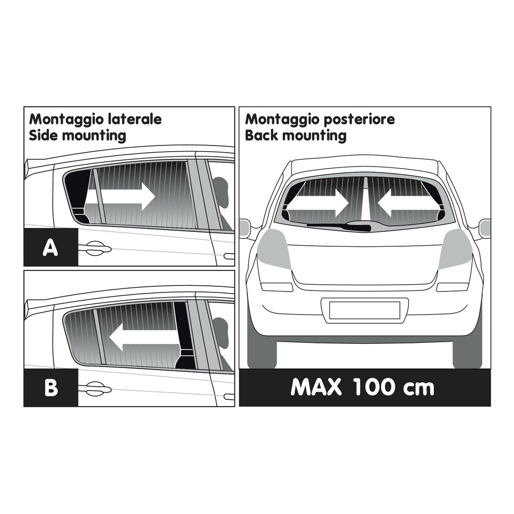 ΚΟΥΡΤΙΝΑΚΙΑ ΠΛΑΙΝΑ LIMOUSINE (S) 32/37x60cm 2ΤΕΜ.